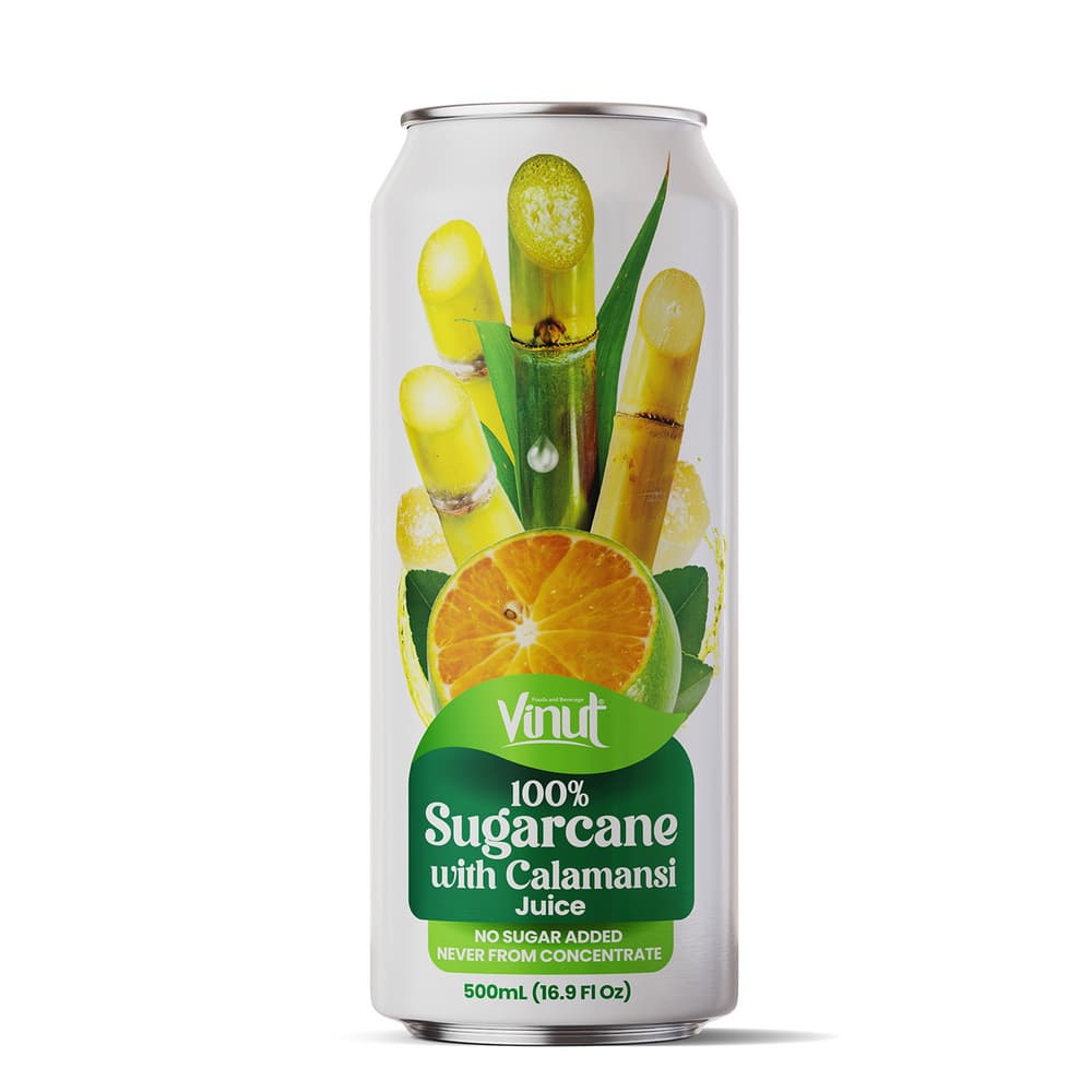 VINUT Minuman Sari Tebu 100% 16.9 fl oz - Bukan dari Konsentrat